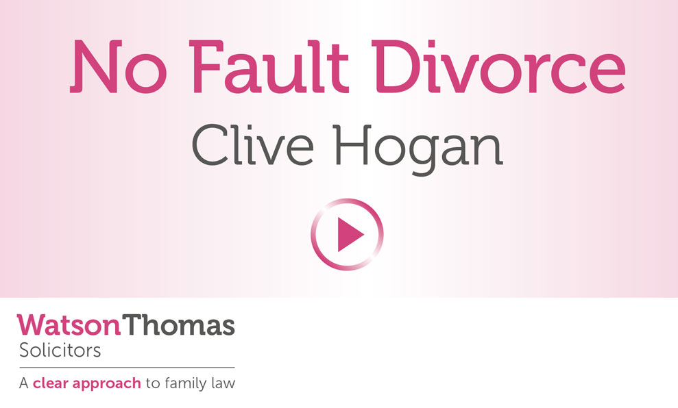 No Fault Divorce Video Blog